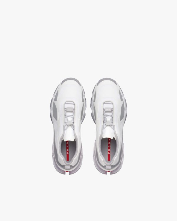White Prada Collision Cross sneakers - Image 4