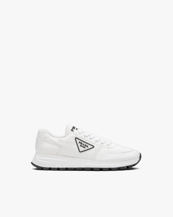 White Prada PRAX 01 lace-up sneakers - Image 2
