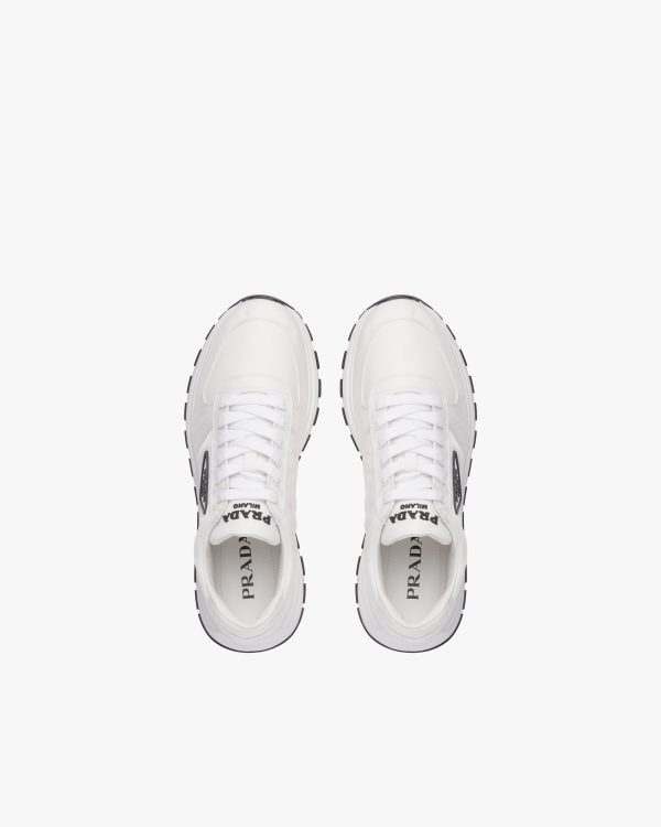 White Prada PRAX 01 lace-up sneakers - Image 3