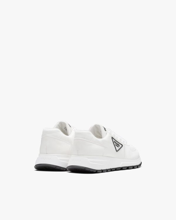 White Prada PRAX 01 lace-up sneakers - Image 4