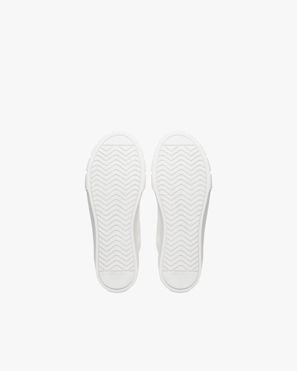 White Prada Wheel Cassetta high-top sneakers - Image 6