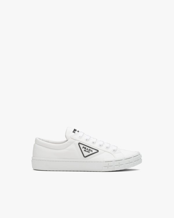 White Prada Wheel Cassetta sneakers - Image 2