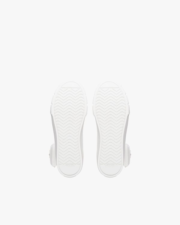 White Prada Wheel Re-Nylon high-top sneakers - Image 5