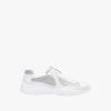 White/silver Prada Americas Cup sneakers - Image 2