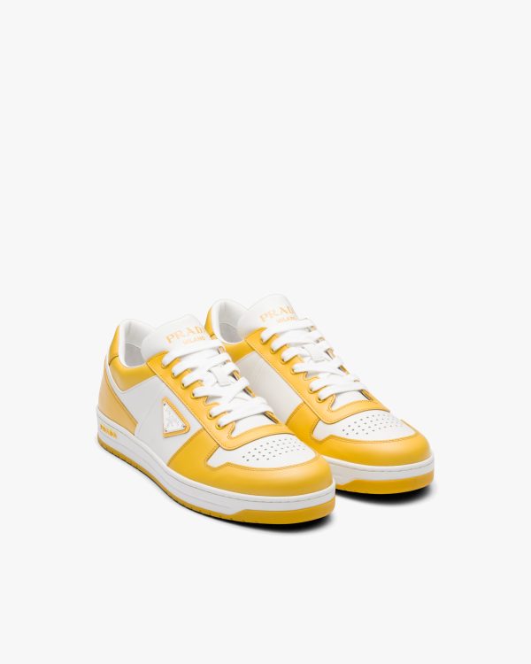 White/sun Downtown leather sneakers