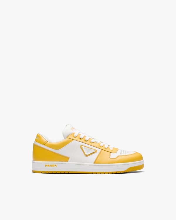 White/sun Downtown leather sneakers - Image 2
