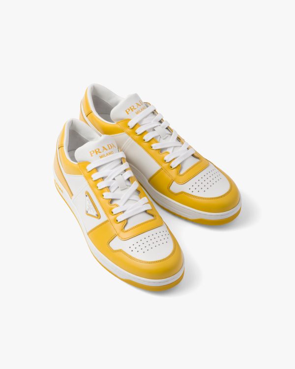 White/sun Downtown leather sneakers - Image 3