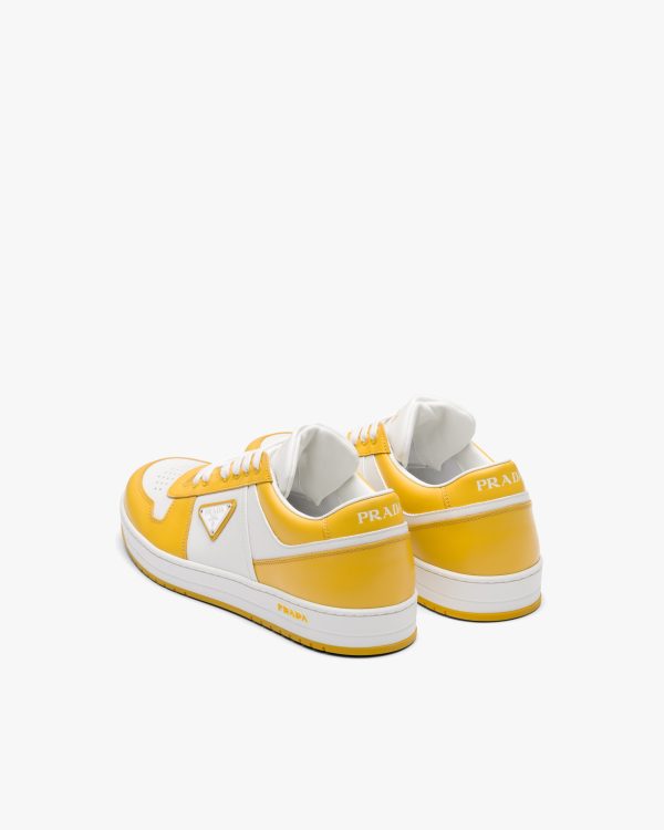 White/sun Downtown leather sneakers - Image 4