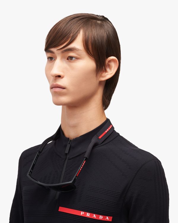 Black Linea Rossa eyewear cord - Image 3