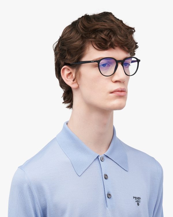 Blue Ray Gray Lens Prada Eyewear Collection sunglasses - Image 2