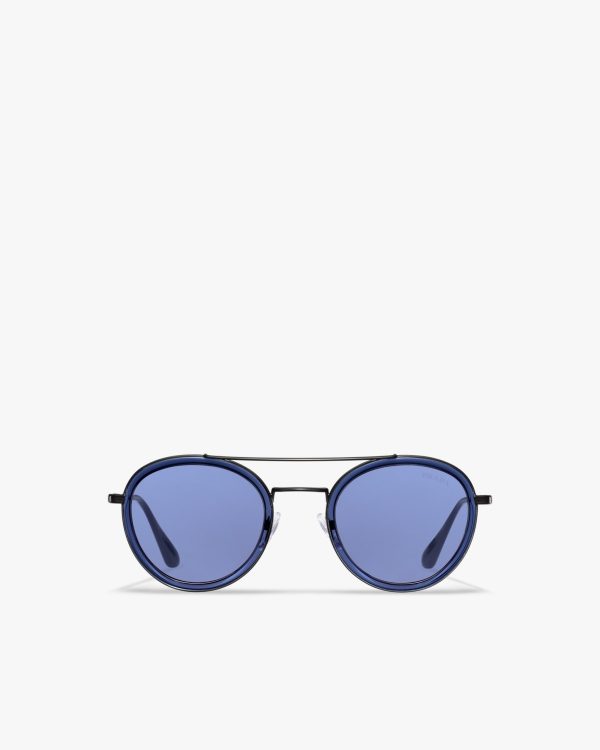 Bright Blue Lenses Prada Game sunglasses