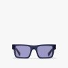 Bright Blue Lenses Prada Symbole sunglasses