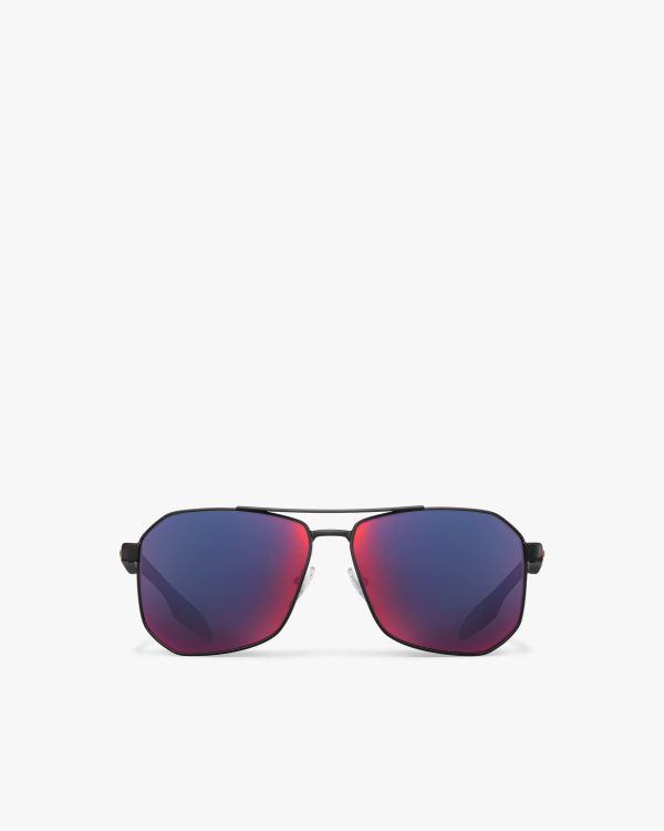 Lenses Rosso Cangiante Prada Linea Rossa Eyewear Collection sunglasses