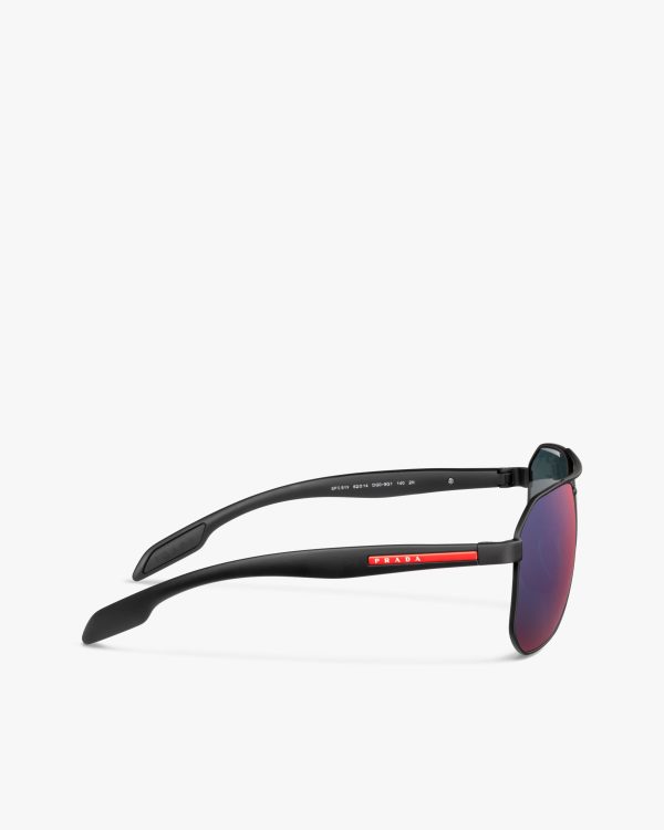 Lenses Rosso Cangiante Prada Linea Rossa Eyewear Collection sunglasses - Image 4