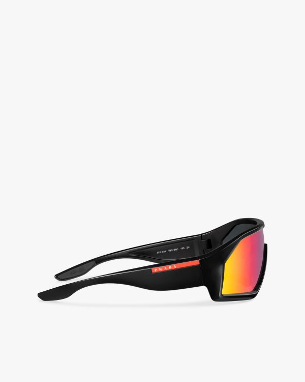 Lenses Rosso Cangiante Prada Linea Rossa Impavid sunglasses - Image 4
