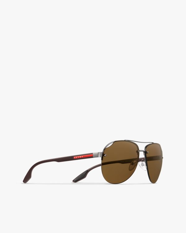 Polarized Brown Lenses Prada Linea Rossa Eyewear Collection sunglasses - Image 3