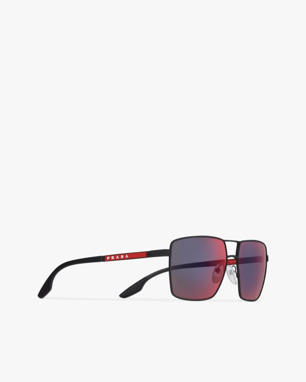 Red Lenses Prada Linea Rossa Eyewear Collection sunglasses - Image 3