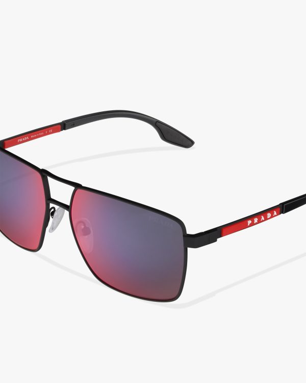 Red Lenses Prada Linea Rossa Eyewear Collection sunglasses - Image 5