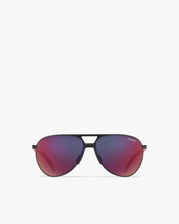 Red/blue Lenses Linea Rossa Eyewear Collection sunglasses