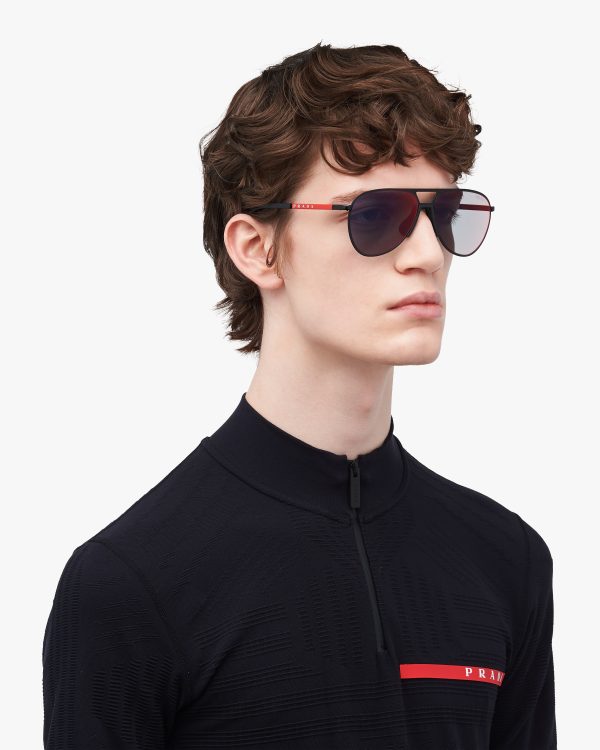 Red/blue Lenses Linea Rossa Eyewear Collection sunglasses - Image 2