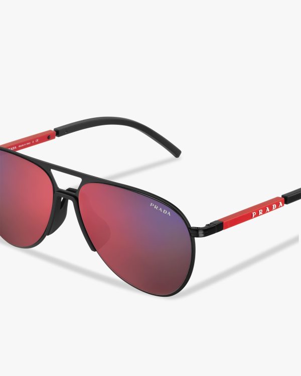 Red/blue Lenses Linea Rossa Eyewear Collection sunglasses - Image 5