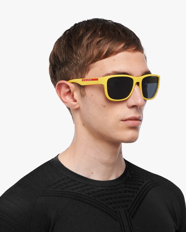 Slate Gray Lenses Prada Linea Rossa Flask sunglasses - Image 2