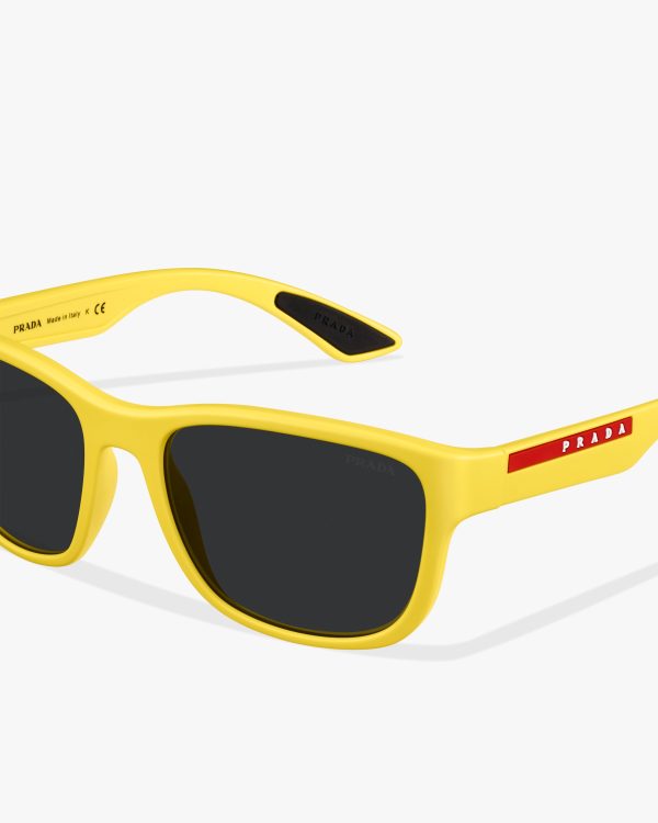 Slate Gray Lenses Prada Linea Rossa Flask sunglasses - Image 5