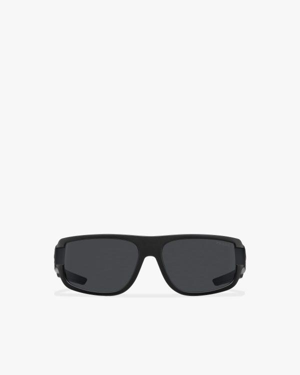 Slate Lenses Prada Linea Rossa Impavid sunglasses