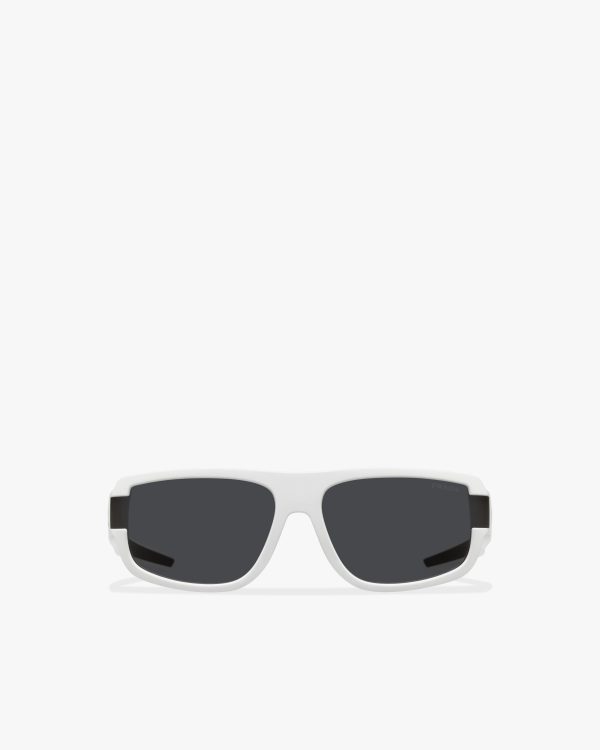 Slate Lenses Prada Linea Rossa Impavid sunglasses