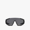 Slate Lenses Prada Linea Rossa Impavid sunglasses