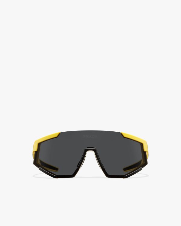 Slate Lenses Prada Linea Rossa Impavid sunglasses