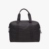 Black Re-Nylon and Saffiano leather duffle bag - Image 4