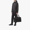 Black Re-Nylon and Saffiano leather duffle bag - Image 7