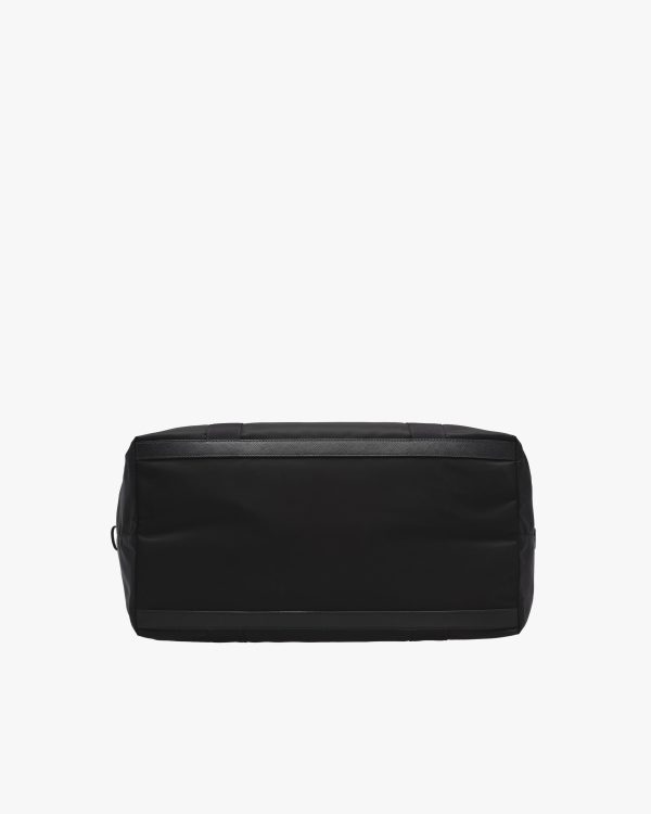 Black Re-Nylon and Saffiano leather duffle bag - Image 8