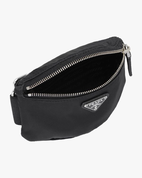 Black Re-Nylon mini-pouch - Image 2