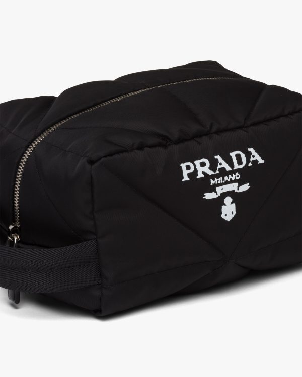 Black Re-Nylon pouch - Image 2