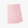 Alabaster Pink Jacquard cashmere scarf