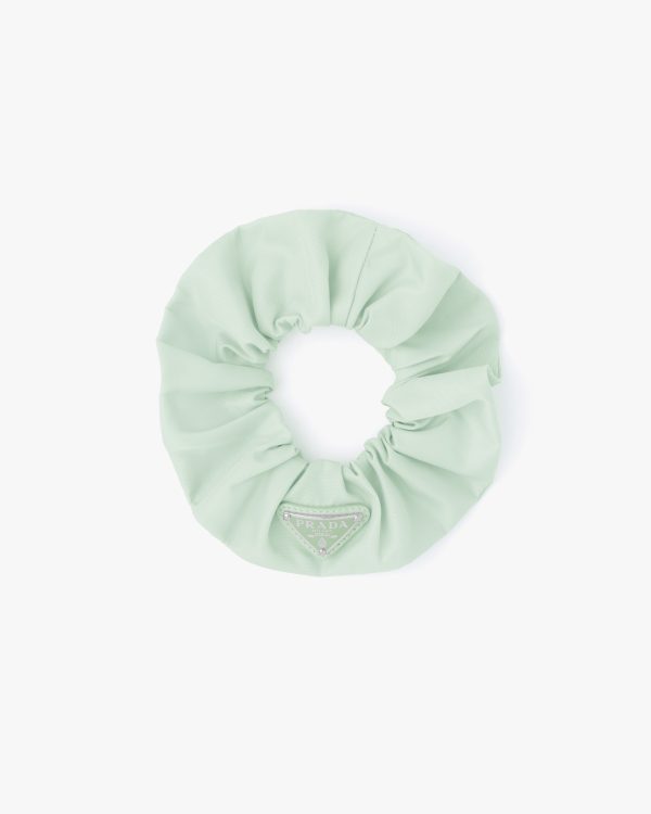Aqua Re-Nylon scrunchie