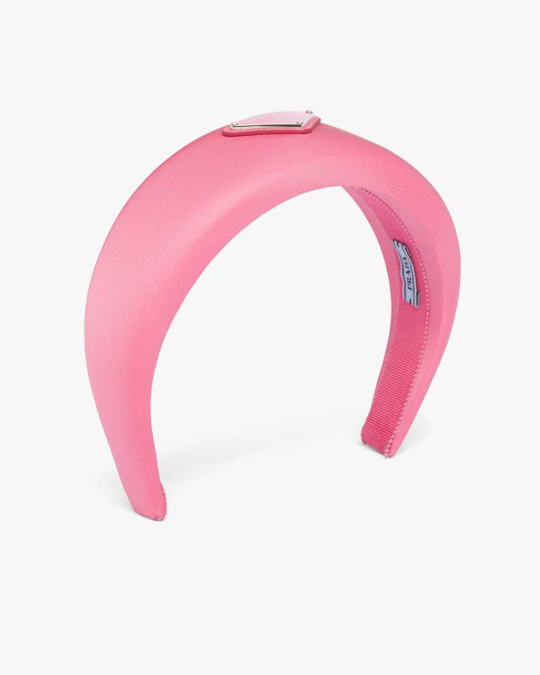 Begonia Pink Nylon headband