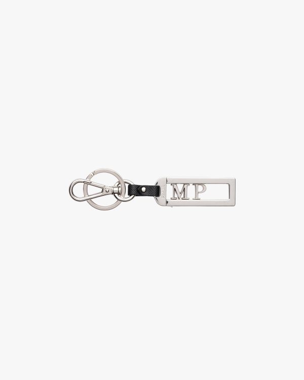 Black A My Character metal name tag - Image 3