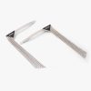 Black / Crystal Brass hair clip - Image 3