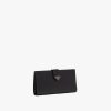 Black Large Saffiano and leather wallet - Image 3