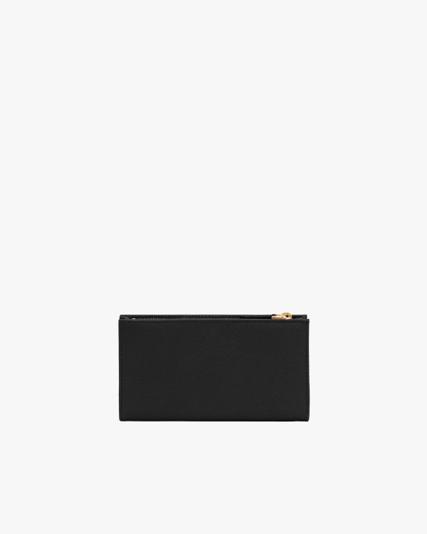 Black Large Saffiano leather wallet - Image 5