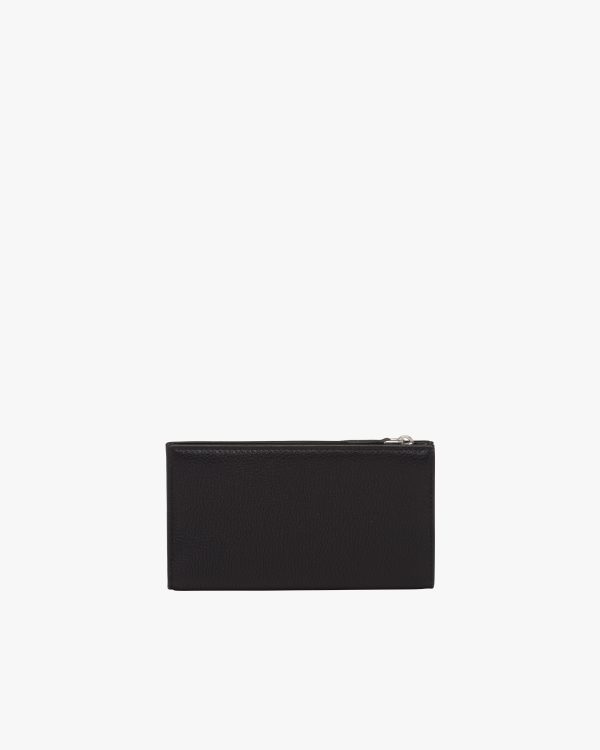 Black Large leather wallet - Image 4