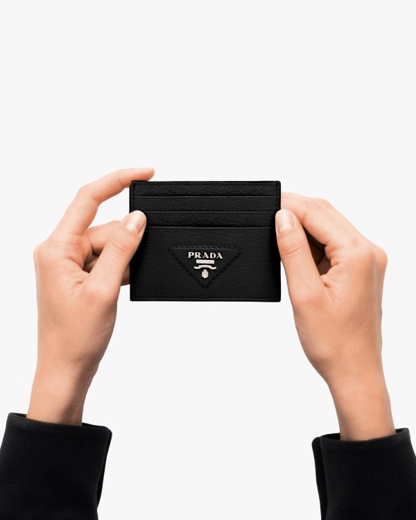 Black Leather card holder - Image 2