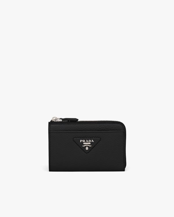 Black Leather key case