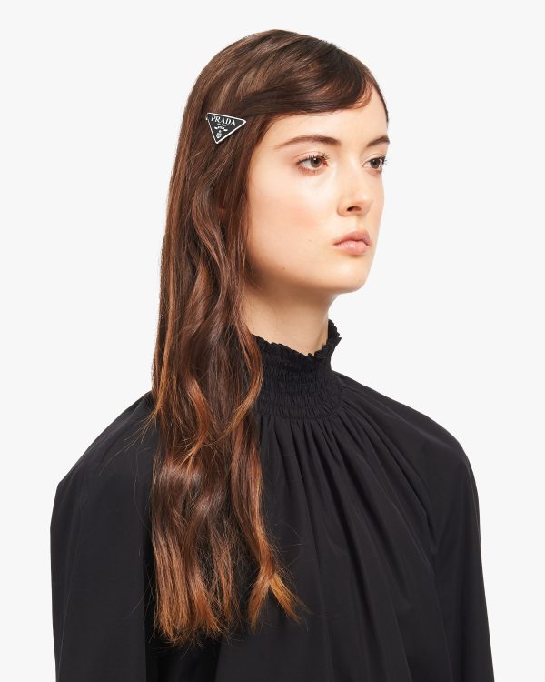 Black Metal hair clips - Image 2