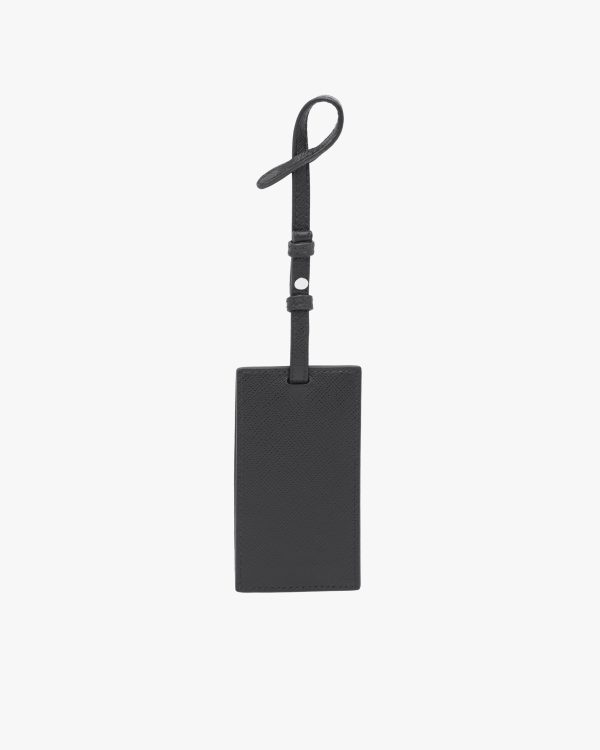 Black My Character Saffiano name tag - Image 2