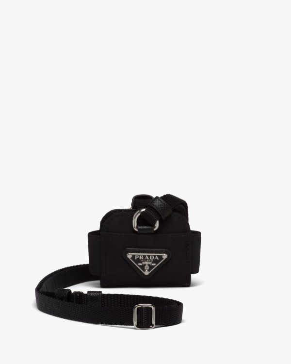 Black Nylon AirPods Pro case