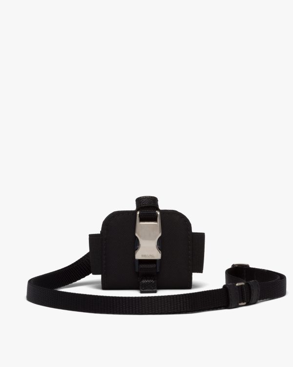 Black Nylon AirPods Pro case - Image 3